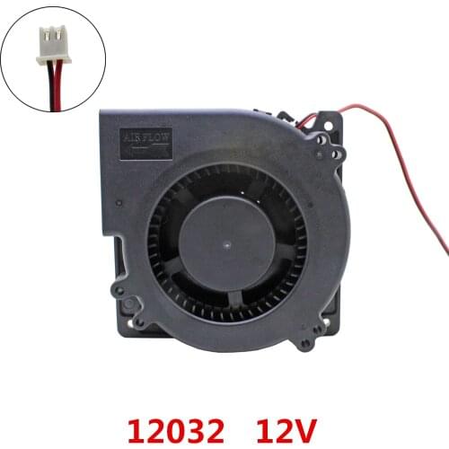 12032 blower Cooling fan DC 12V Brushless Air Fans cooling centrifugal Turbo Fan cooler radiator