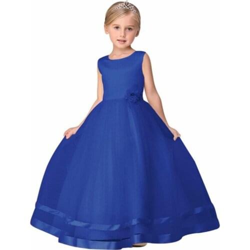 2021 Girls Wedding Dresses Princess Girls Dress Birthday Party Kids Dresses For Girls Vetement Enfant Fille Summer Girls Dresses