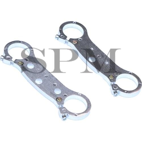 49CC Mini Sports Car Steering Gear Up and Down Connected Front Fork Parts 1 Pair Up and Down