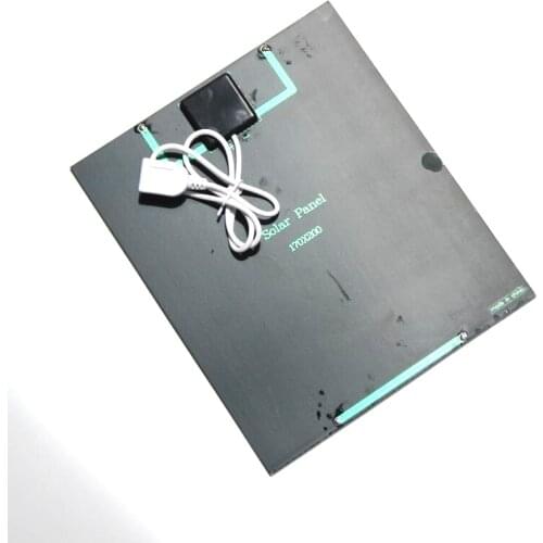 6W 6V Solar Cell Monocrystalline Solar Panel Charger DIY Solar Mobile Charger For Power Bank 3.7V LED Light 10pcs/lot