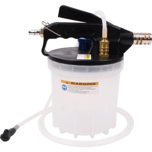 2L Car Vacuum Brake Bleeder Fluid Pump Drain Kit Oil Change Tank Tubes Repair Tools With 1/4 Inch Air Intel Large Capacity