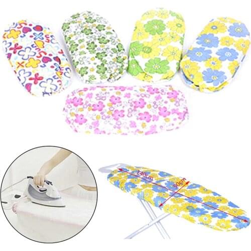140*50cm Fabric Ironing Board Cover Protective Press Iron Folding For Ironing Cloth Guard Protect Delicate Garment Random Color
