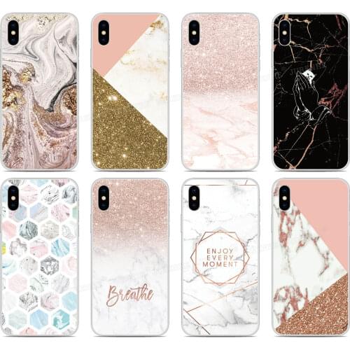 Not Glitter Print Marble Cover For Alcatel 3 3V 3X 1 3C 1C 1X 1V 1S 2019 Case For Alcatel 1SE 1S 1V 3L 3C 1A 1B 2020 Phone Case