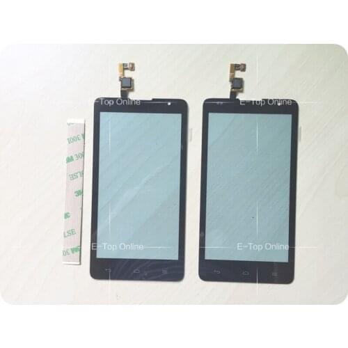 Black Sensor For Huawei Ascend G615 Touch Screen Digitizer Front Glass Lens Panel Replacement +tracking