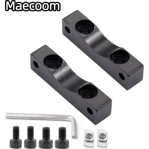 2/4/8set 3D Printer Parts Aluminum Alloy Z axis Stepper Motor Mount Block for Ender 3/ Ender 3 Pro/CR-10 Series Upgrade Kit