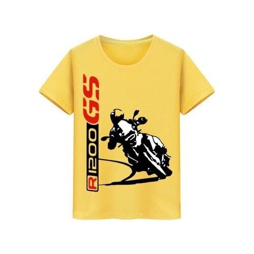 Boy T Shirt Girl cotton Tshirts brand tee Children Skateboard Teeshirts 3-11T Kid T-shirt R 1200Gs Lc Rally Motorcycle print