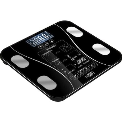 S4 13 Body Index Electronic Smart Weighing Scales Bathroom Body Fat bmi Scale Digital Human Weight Mi Scales Floor lcd display