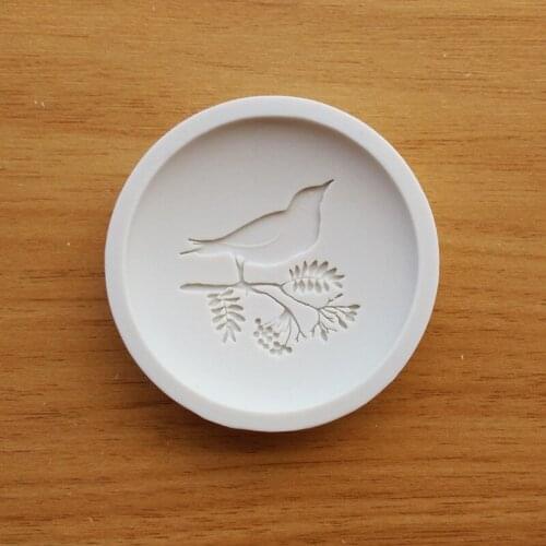 Bird fondant cake molds Fondant decoration soap chocolate mould for the kitchen baking cake tool SQ1786