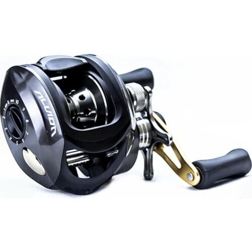 JYJ Best Baitcasting Reel 7.0:1High Speed Fishing Reel 8.5KG Max Drag Reinforced Reel Drag Reel Carp Drag Reel Fishing