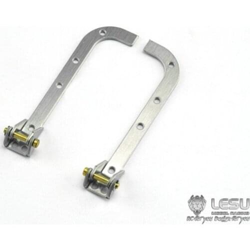 Metal Curved Hinges for1/14 RC LESU 28CM Car Hopper Box DIY TAMIYA Tractor Truck Trailer