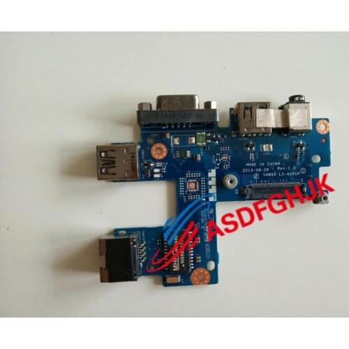 Original FOR Dell Latitude E5540 USB VGA LAN Ethernet Audio Board LS-A101P Full TESED OK