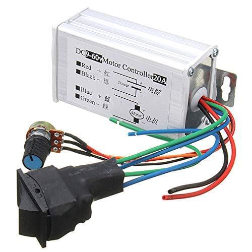 DC 12V 24V 36V 48V Soft Start Reversible Motor Speed Control PWM Controller PWM Hot Sale