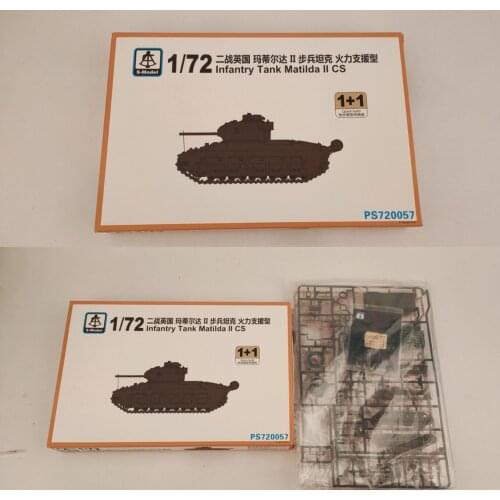 S-model 1/72 PS720057 Infantry Tank Matilda II CS (1+1)