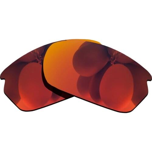 Polarized Sunglasses Replacement Lenses for- Carbon Shift Frame - Fire Red