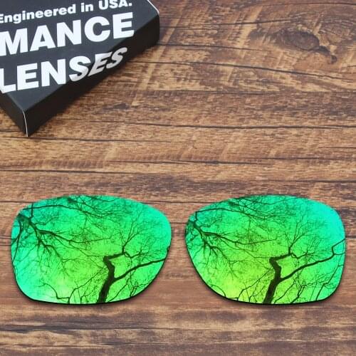 ToughAsNails Polarized Replacement Lenses for Oakley Catalyst Sunglasses Green Mirrored Color (Lens Only)