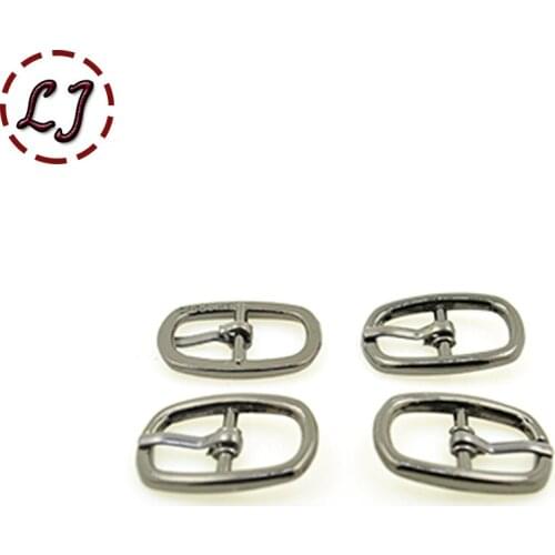 High quality 20pcs/lot gun-black small alloy metal shoes bags Belt Buckles DIY Accessory Sewing scrapbook XK070