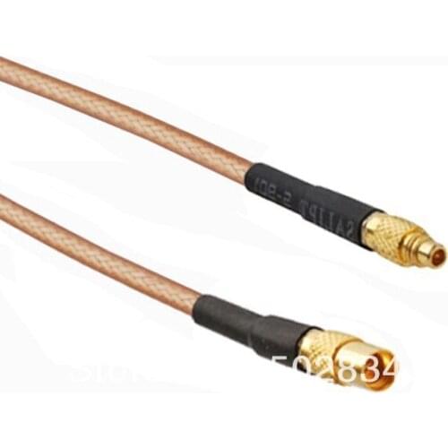10pcs/lot MMCX Male to MMCX Female Pigtail COAXIAL Cable RG316 20cm