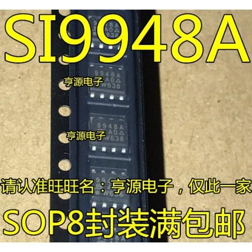 10pieces SI9948A 9948A SI9948AEY SOP-8