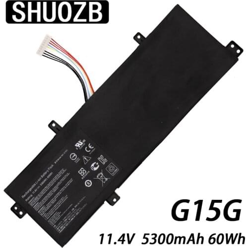SHUOZB Laptop Battery G15G For ThundeRobot 911 targa T6A T6C T5TB T6D For GIGABYTE SabrePro 15-W8 For MACHENIKE F117-S