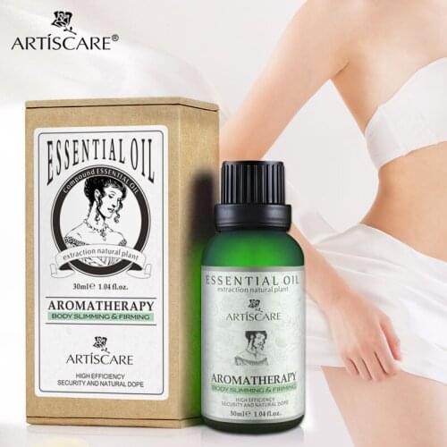 ARTISCARE 100% Body Slimming Firming Essential Oil 30ml Lose Weight Thin Leg Fat Burning Shaper Natural Safety Weight Loss