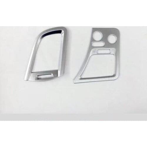 Free Shipping Brand New For Honda City 2015 2PCS High Quality ABS Chrome Car Front Outlet Cover Trim Car Styling Accessories