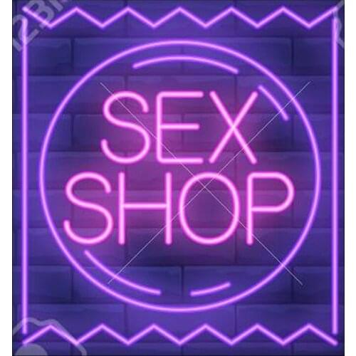 Decorative Light SEX SHOP Neon Light Restaurant Accessories Beer Bar Wall Hotel light Enseigne Lumineuse Handmade Glass Tubes