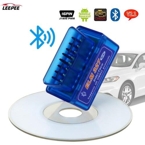For Android/Symbian Scan Tools ELM327 Bluetooth V2.1 / V1.5 OBD2 For OBDII Protocol Car Diagnostic Tool Code Readers
