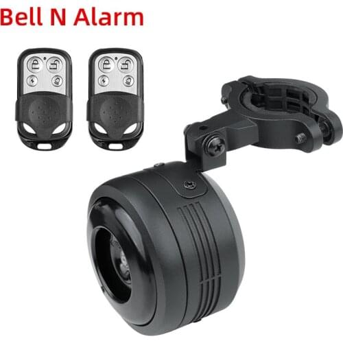 Bicycle Electric Horn USB Charge Cycle Motorcycle Scooter Trumpet Horn 125db MTB Bike Anti-theft alarm Siren & Remote Control