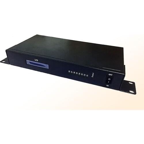 T-600K pixel controller; AC90-220V input; two controller ports output DMX512 output and SPI / TTL output; 8 port programming LED