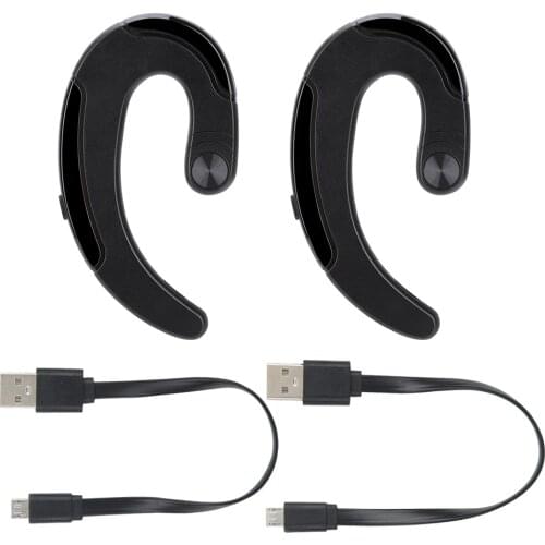 HBQ-Q25B TWS 2.4GHz Wireless BT Earphone With Mic Painless Upgraded Bone Conduction Headset Waterproof Sport Stereo Earphones