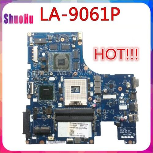 KEFUVideo Card VIWZI-Z2 LA-9061P Z500 2G LA-9061P For Lenovo Z500 Laptop Motherboard DDR3 HM76 Intel Integrated