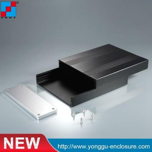 YGW-020168*54-200mm (WxH-L) extruded aluminum tube enclosure box china supplier