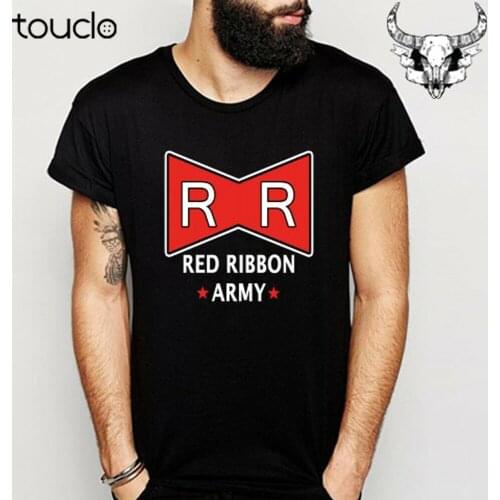 Red Ribbon Capsule Corp Anime Manga Mens Black T-Shirt Size S to 3XL