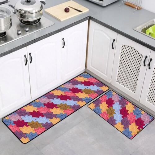 Kitchen Mat Rug Door Mat Floor Mat Geometric Non-slip Mat Modern Area Rugs