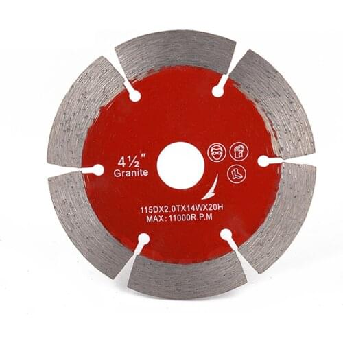 DB28 Fast Cutting Circular Saw Blades 4.5 Inch D115mm Sintered Hot Press Diamond Cutting Disc for Granite Ceramic Tiles 10PCS