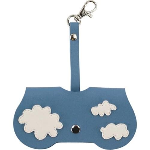 INS Fashion Star Glasses Bag Women PU Leather Cute Cartoon Eye Glasses Case Storage Protection Sun Glasses Box Portable Eyewear