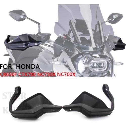Motorcycle Black Hand Guards Brake Clutch Levers Protector Handguard Shield For Honda NC700 X CB650F CTX700 NC750X 2014-2018