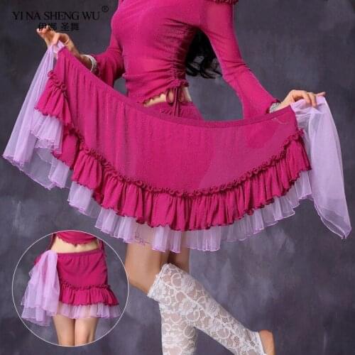 New Belly Dance Wear Bellydance Clothes Costume Accessories Wrap Belts Hip Scarf Belly Dance Belt Stretch Short Skirts New