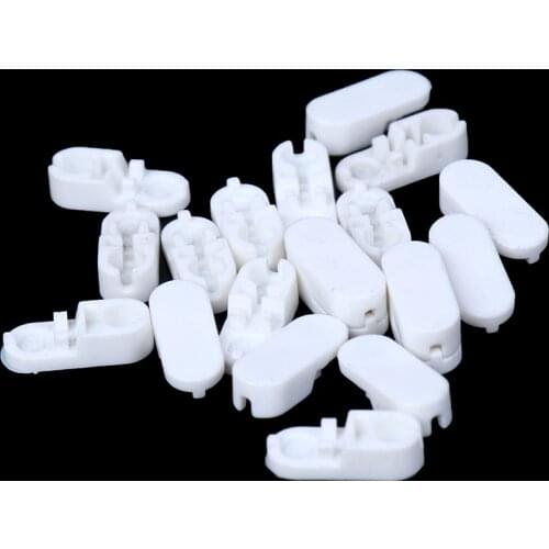 20pcs/lot Plastic Roller Blinds Pull Cord Connector Curtain Chain Connector for Vertical Blinds Joiners Spare Tool Replacement