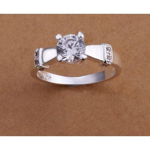 R187 Fashion Jewelry 925 Jewelry Silver Color Popular Finger Rings For Women Charms Beautiful Ring /bhwajzda Axpajowa