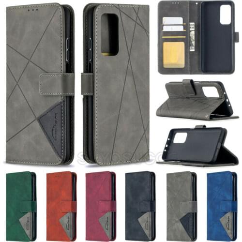For Huawei P30 P40 Lite/Pro P Smart 2020 Luxury Leather Stand Holster Flip Case For Huawei Y5P Y6P Nova 4E Honor 10 Lite Cover