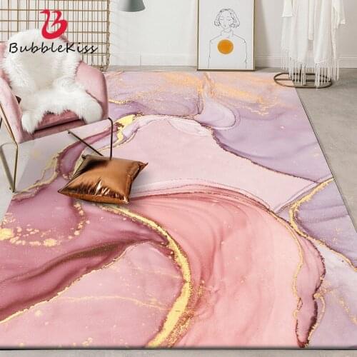 Bubble Kiss Modern Style Carpet Soft Non-Slip Home Customize Area Rugs Large Polyester Fashion Decorative Living Room Floor Mat