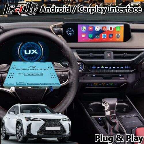 Android GPS Navigation Video Interface for Lexus UX250 Touchpad Control 2018-2020 Year UX 250 Wireless Carplay Box
