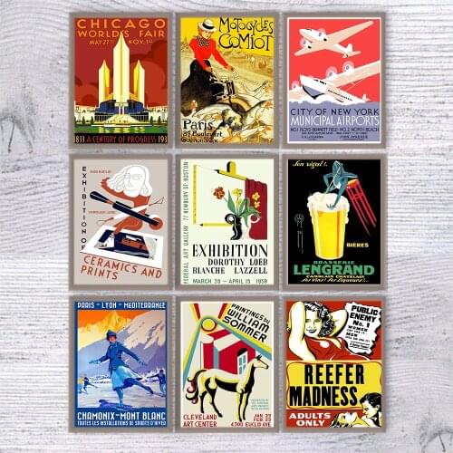 William Landscape Museum Exhibition Posters Canvas Painting Gallery Wall Art Prints Vintage Pictures for Living Room Home Decor