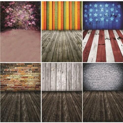 ZHISUXI Vinyl Custom Photography Backdrops Prop Wooden Planks Photography Background 200509K-01