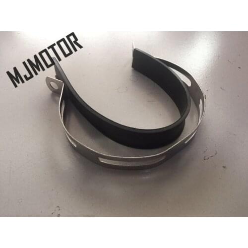 2pc/set) motorcycle exhausts clamp hoop for GY6 Chinese Keeway QJ150 scooter Yamaha R5 R9 Motorcycle ATV quad bike part