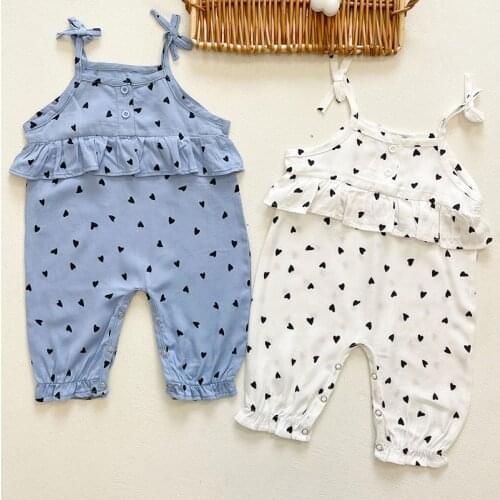 Polk Dot Vest Romper Toddler Girl Clothes 2021 Children Newborn Clothes Summer Baby Girls Newborn Fashion Clothes Child Boy