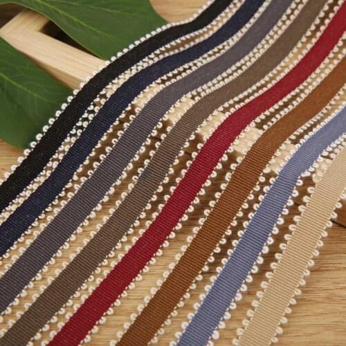 10 yards 10mm/25mm/40mm white edge Solid Grosgrain Ribbon Diy Gift Bouquet Wrapping Accessories Wedding Party Decoration
