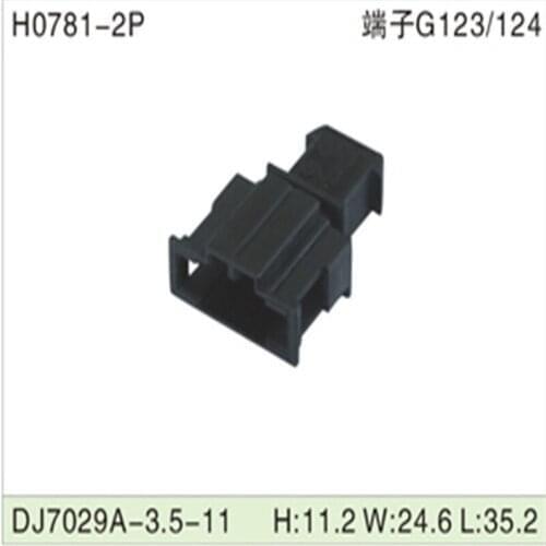 500PCS DJ7029A-3.5-11 3.5mm 2Pin AMP Car Electrical Wire Connectors for Audi ,BMW,Honda,Toyota,NISSAN AND other models