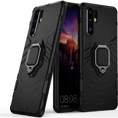 For Huawei P30 pro P 30 pro P30pro Coque Funda Shockproof Armor Case for Huawei P30 Pro Case Ring Holder Stand Phone Back Cover